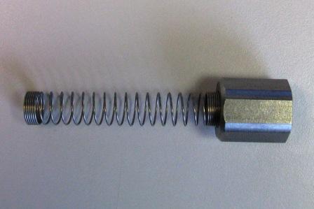Medium Outlet Tube Support with Metal Screw Nut and Spring