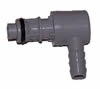 PP Elbow Union with Hose Nozzle
